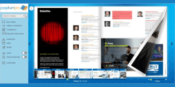 PDF flip book software