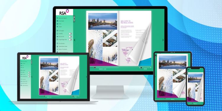 PDF to digital magazine