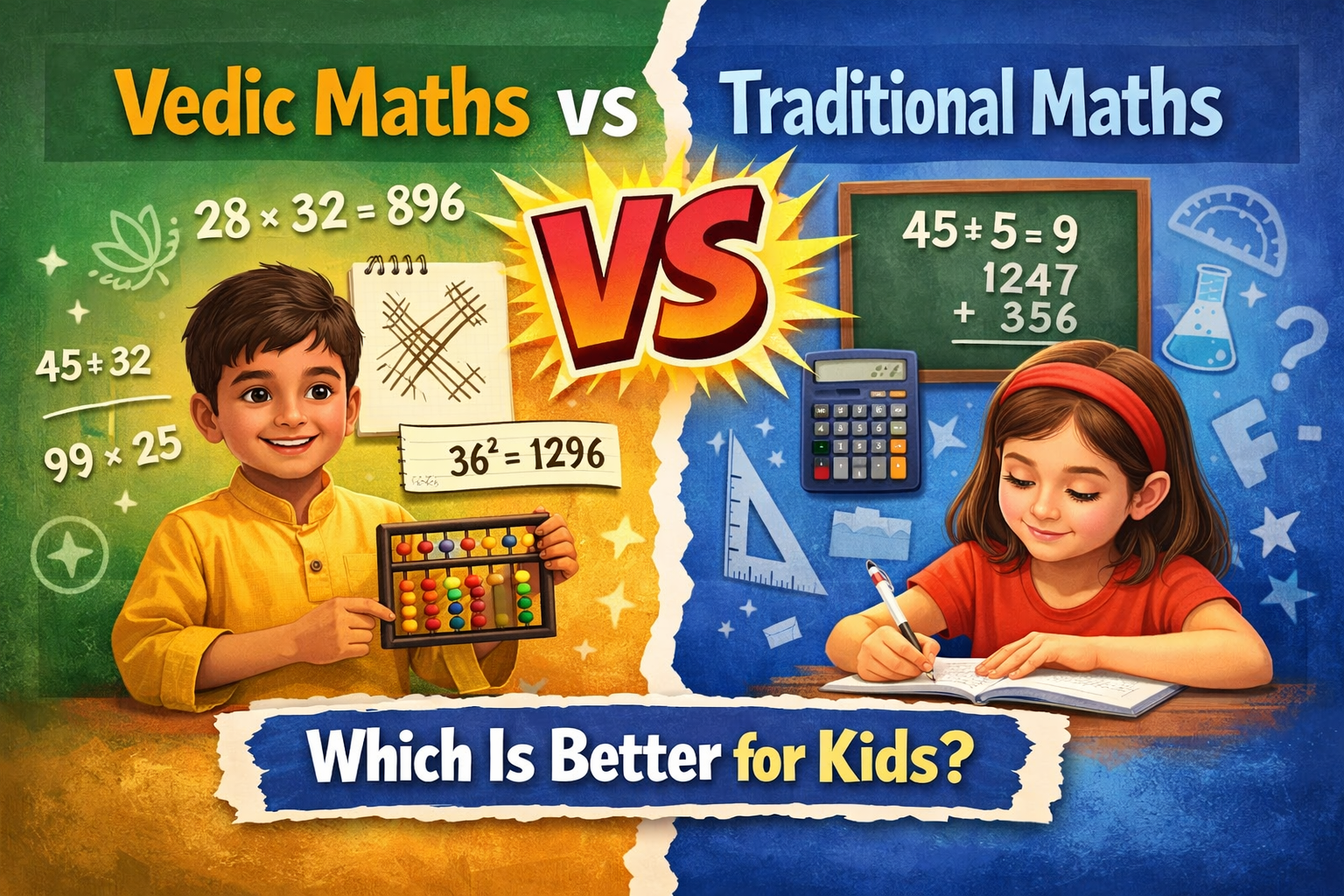 Vedic Maths vs Traditional Maths